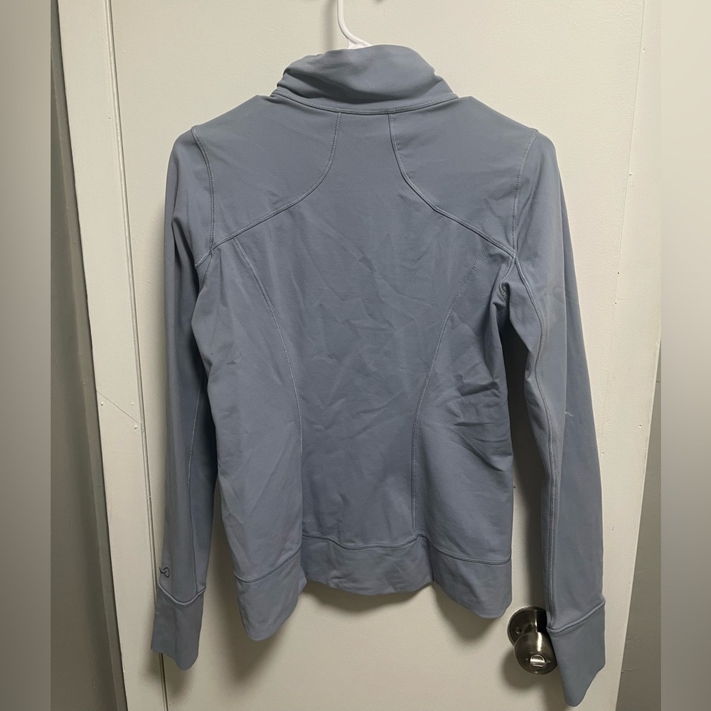 CALIA by Carrie Underwood Light Blue Full-Zip Jacket - Picture 2 of 3